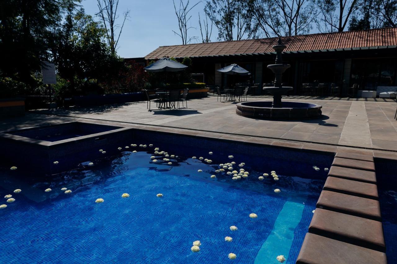 Hotel Hacienda Montesinos Morelia Exterior foto